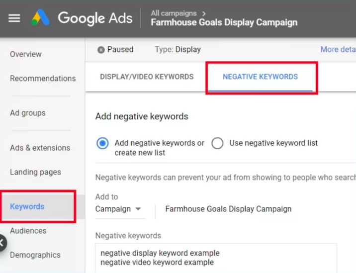 Mastering Advanced Google Shopping Strategies: A Guide 5 negative keywords