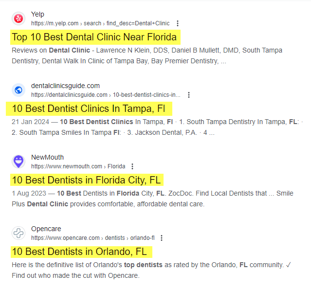 online directories
