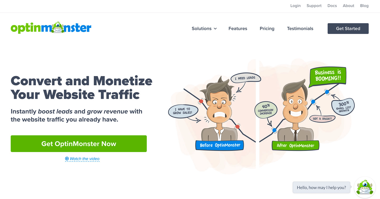 11 powerful Lead Generation softwares for marketers 22 OptinMontser 1