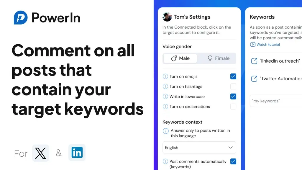 PowerIn: Revolutionizing LinkedIn and Twitter Engagement 3 152
