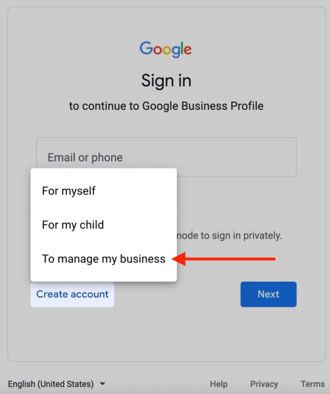 10 Strategies for Effective Google Business Profile Optimization 1 sign in for Google Business profile