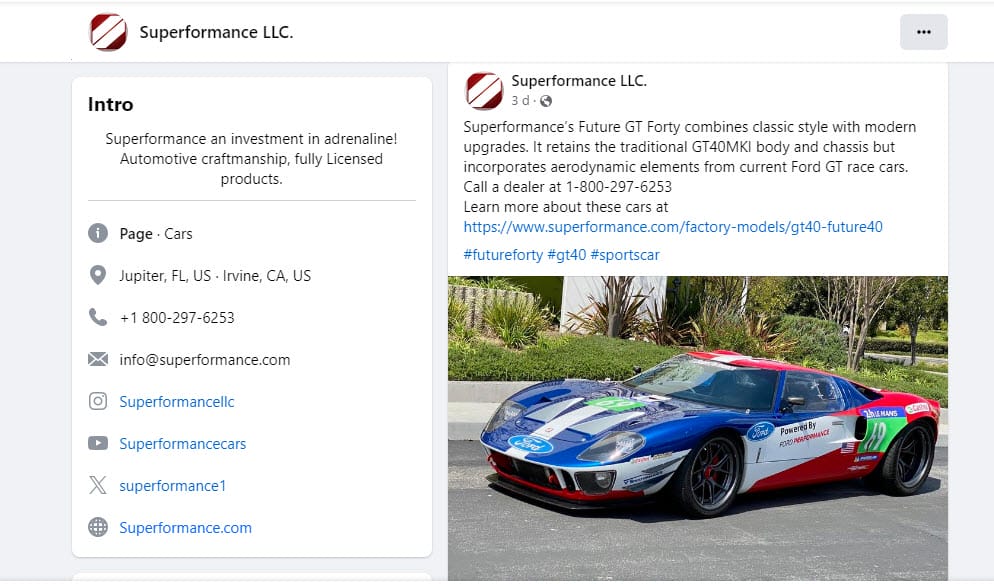 social media auto