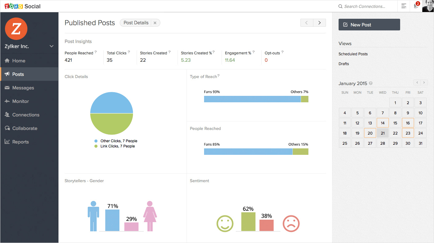 Social media automation tools
