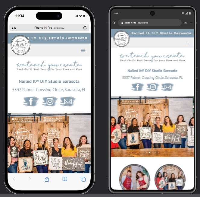 website responsive