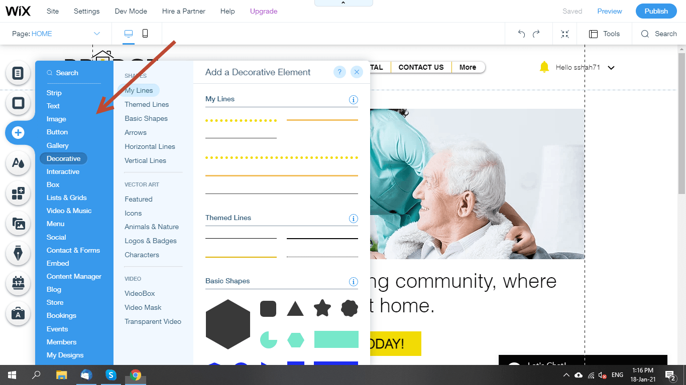 Website builders