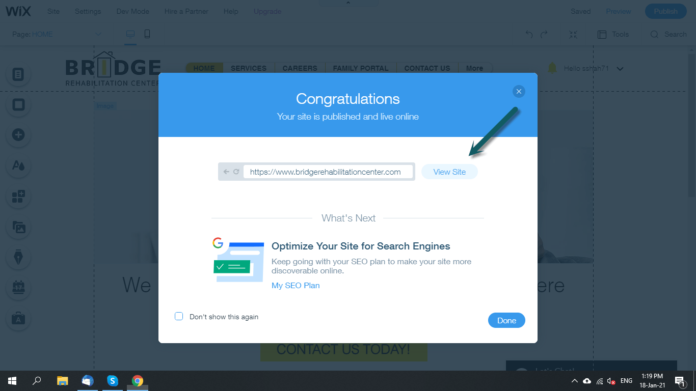 Website builders