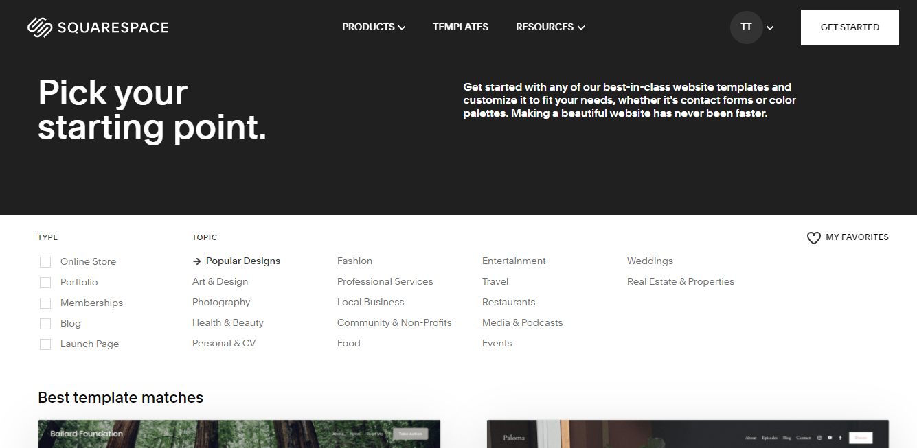 Website builders